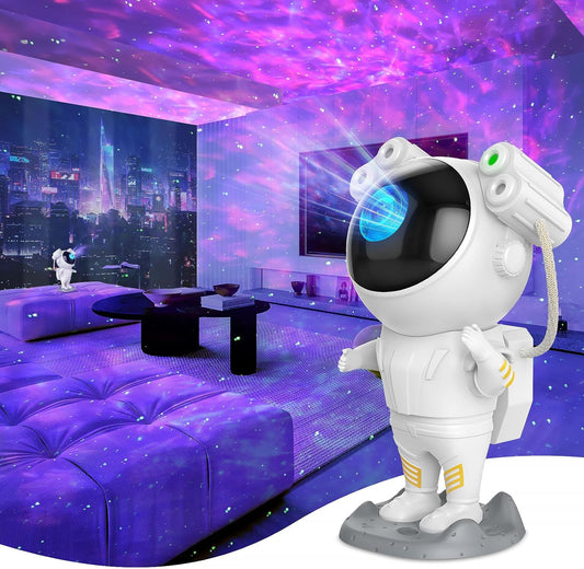 Astronaut Lamp: Illuminate Your Room with Stars and Cosmic Colors