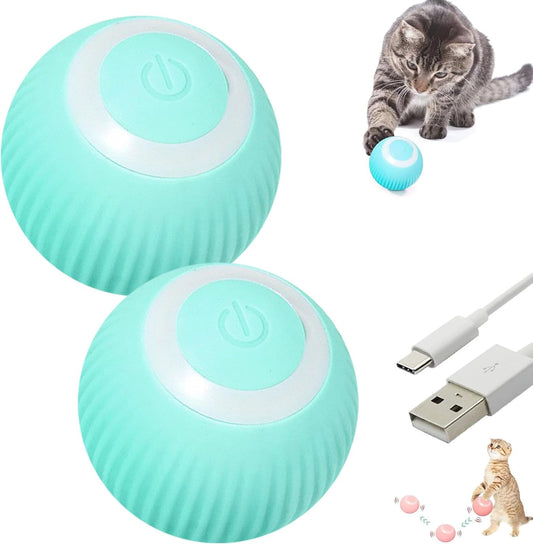 Power Ball 2.0: The Self-Moving Cat Toy for Endless Fun!